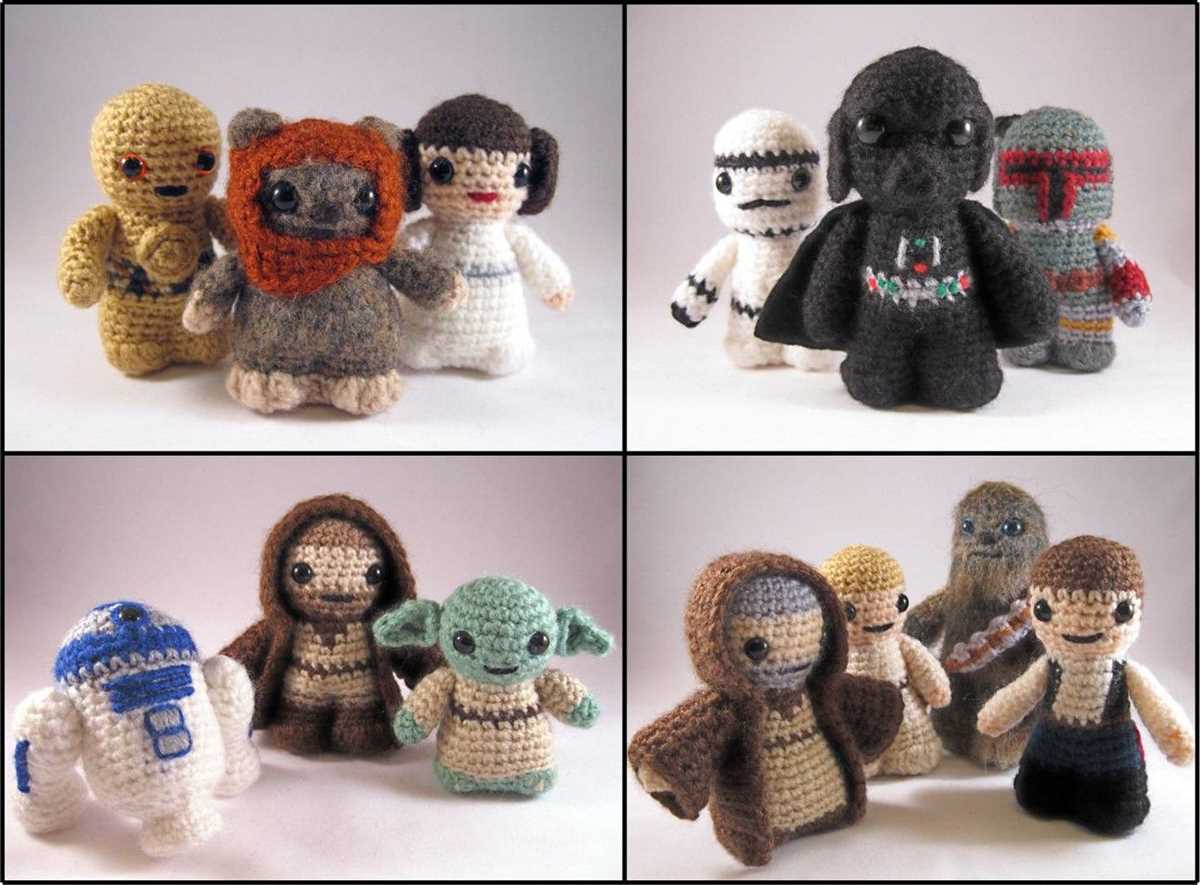 Knitting patterns for star wars characters
