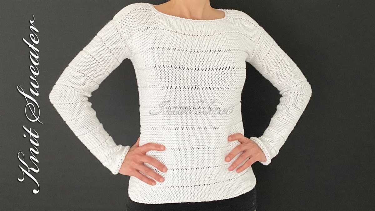 Long sweater coat knitting pattern