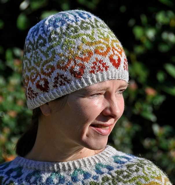 Fair isle knit hat pattern free