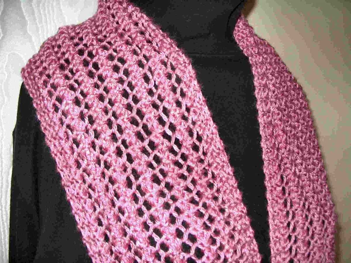 Easy knitting patterns free scarf