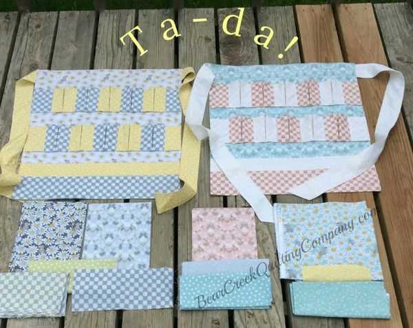 Knitted egg apron pattern