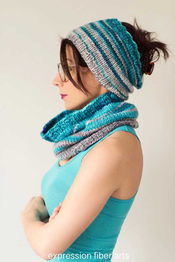 Knitted ear warmer pattern free