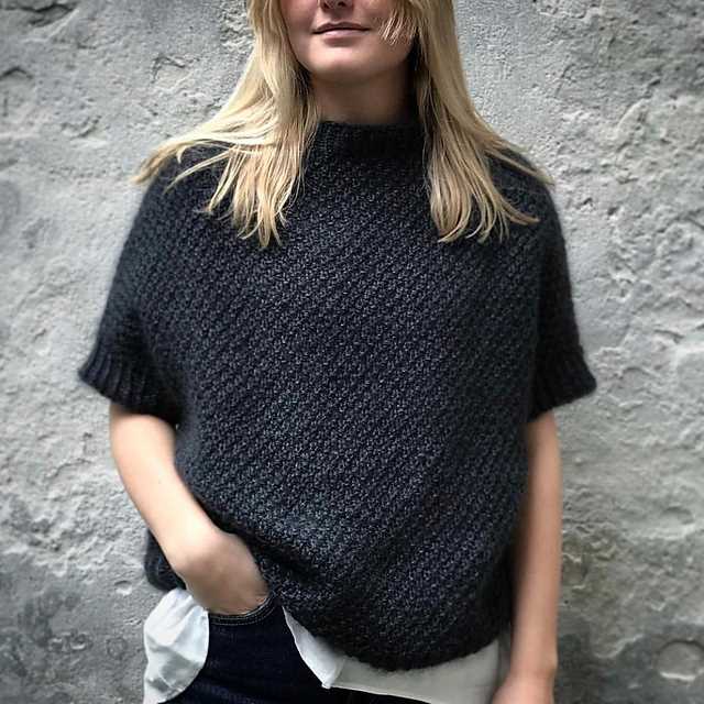Kimono vest knitting pattern