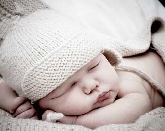 Baby hat knitting pattern 4mm needles
