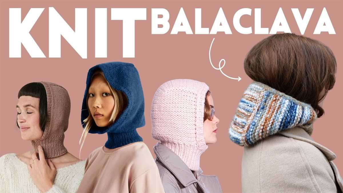 Love knitting balaclava patterns