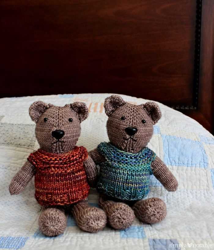 Teddy bear knitting patterns free
