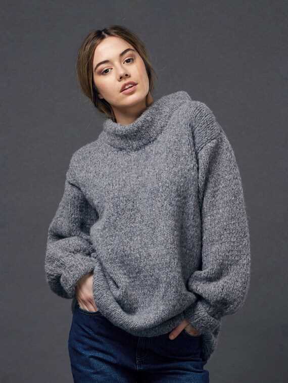 Bulky knit sweater patterns