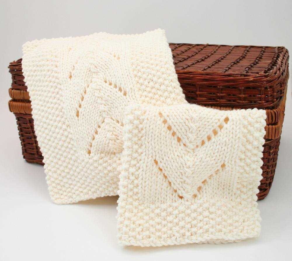 Knit towel pattern