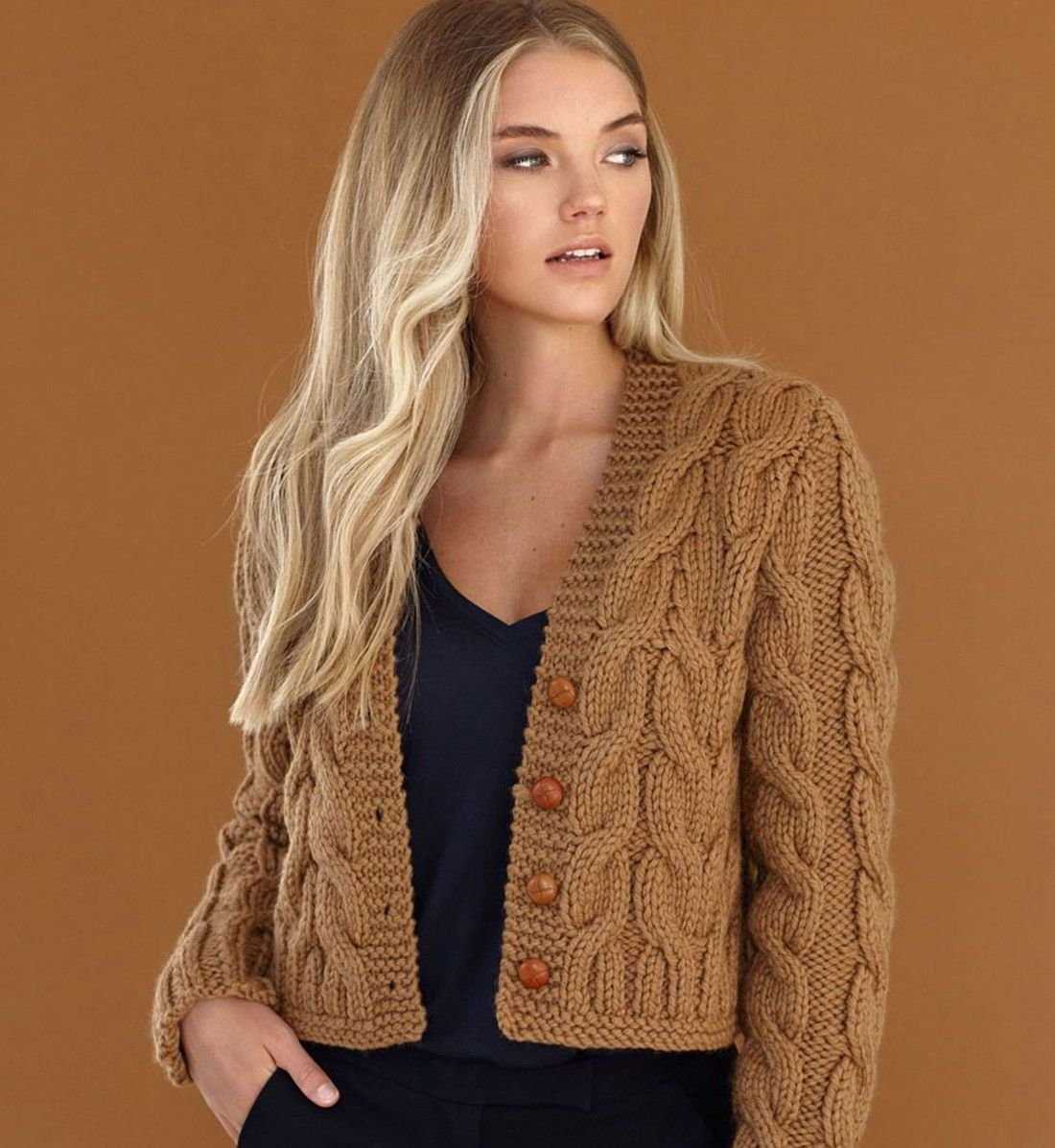 Knit cardigan pattern beginner
