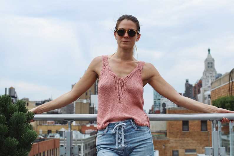 Summer tank top knitting patterns