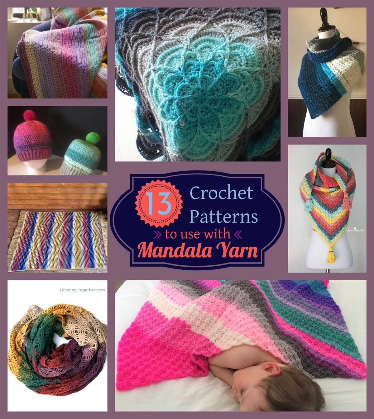 Knitting patterns for mandala yarn