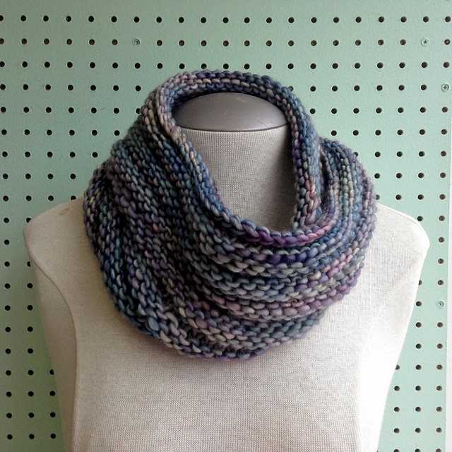 Cowl scarf knit pattern