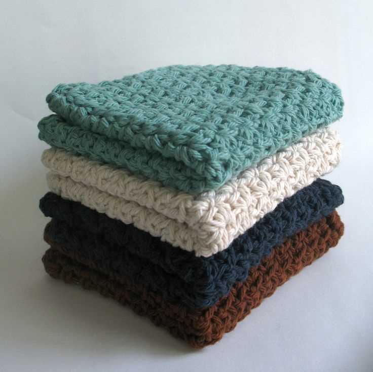 Free knitted washcloths pattern