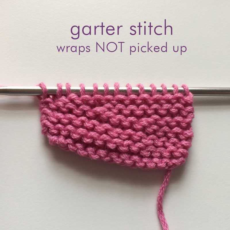 Short row knitting patterns free