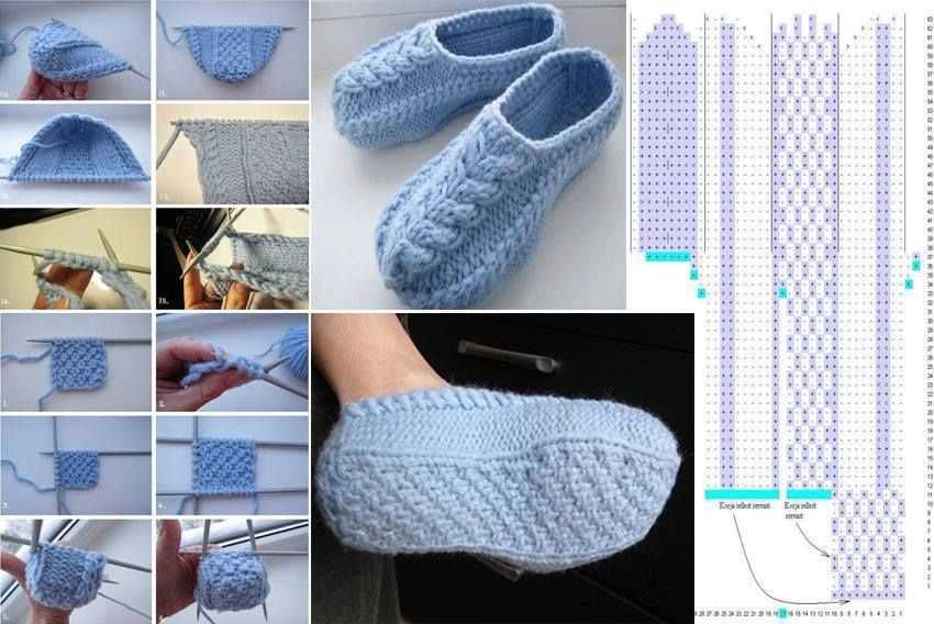 Free knitting patterns for beginners slippers