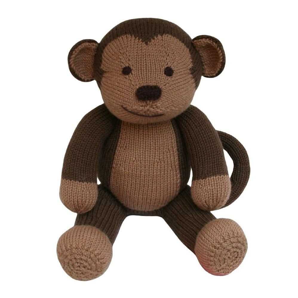 Knit monkey pattern
