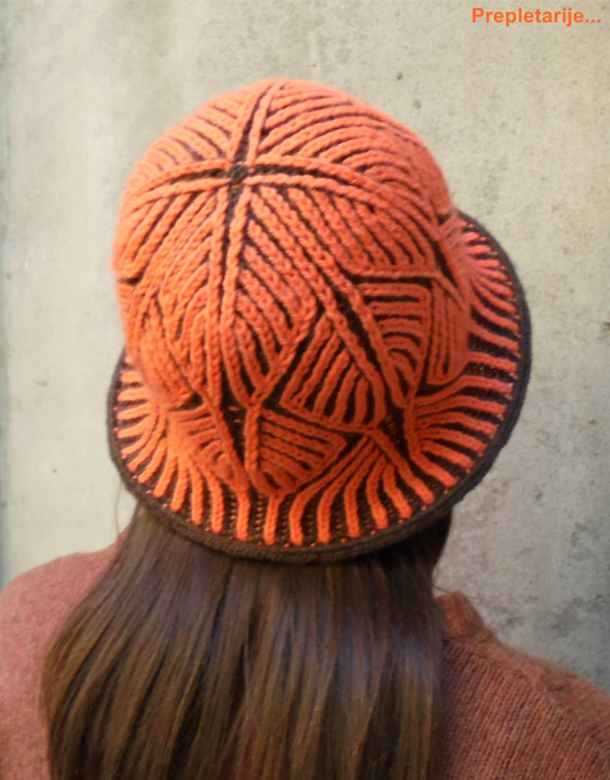 Free knitting pattern for a bucket hat