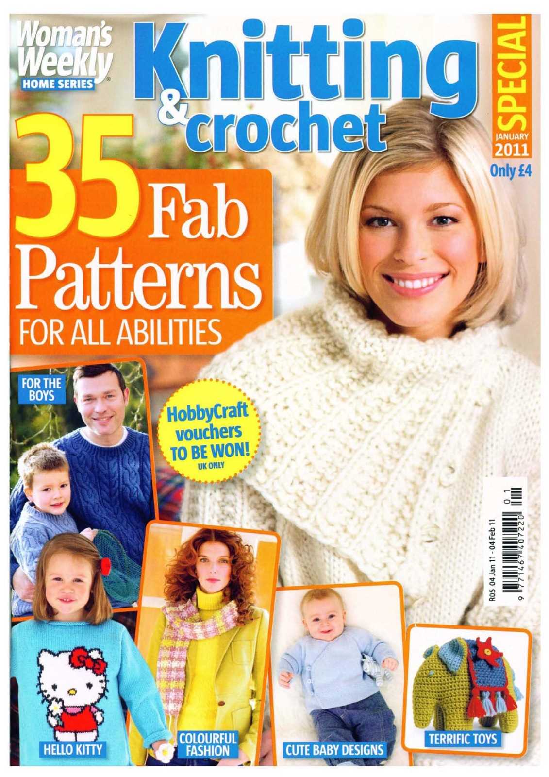 Womans weekly knitting patterns