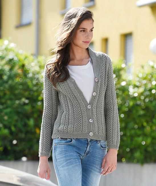 Knitting patterns ladies jackets