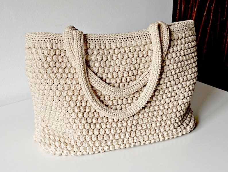 Knit handbag pattern