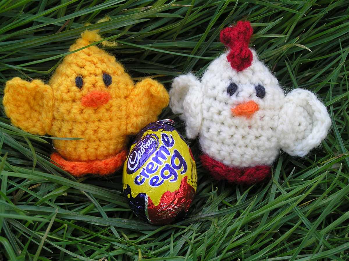 Free easter knitting patterns for creme eggs