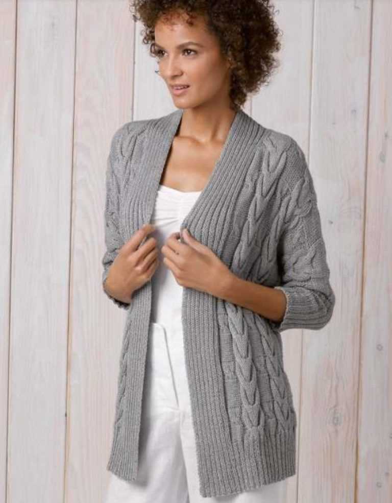 Knit a cozy cotton cardigan without spending a dime - get your free pattern now! Cotton cardigan knitting pattern free
