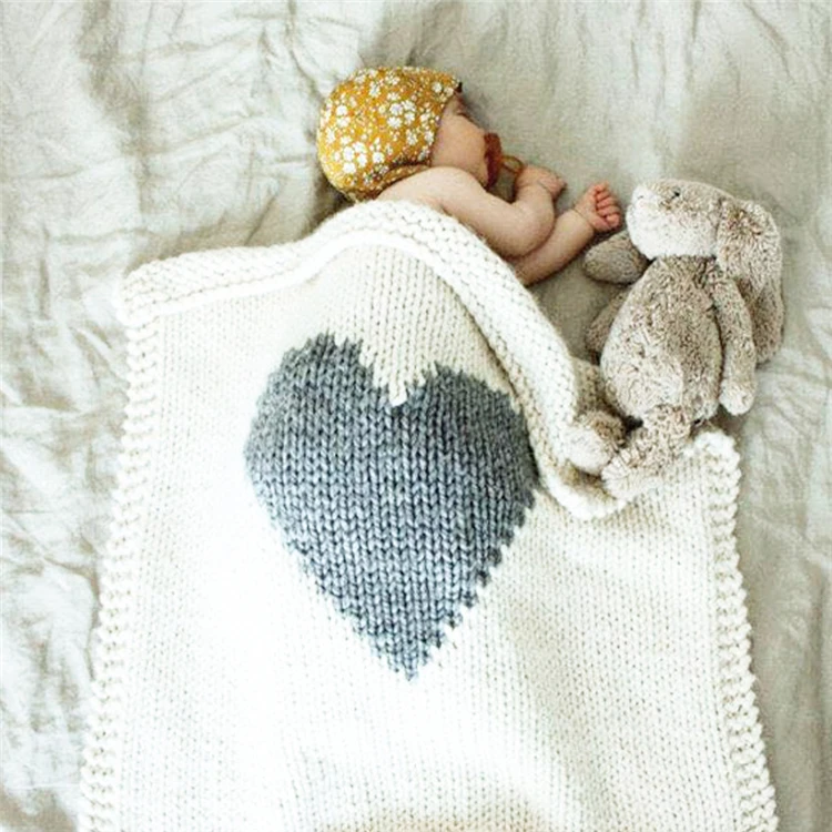 Stroller blanket knitting pattern
