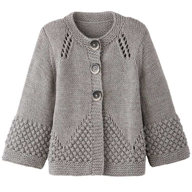 Cotton cardigan knitting pattern free