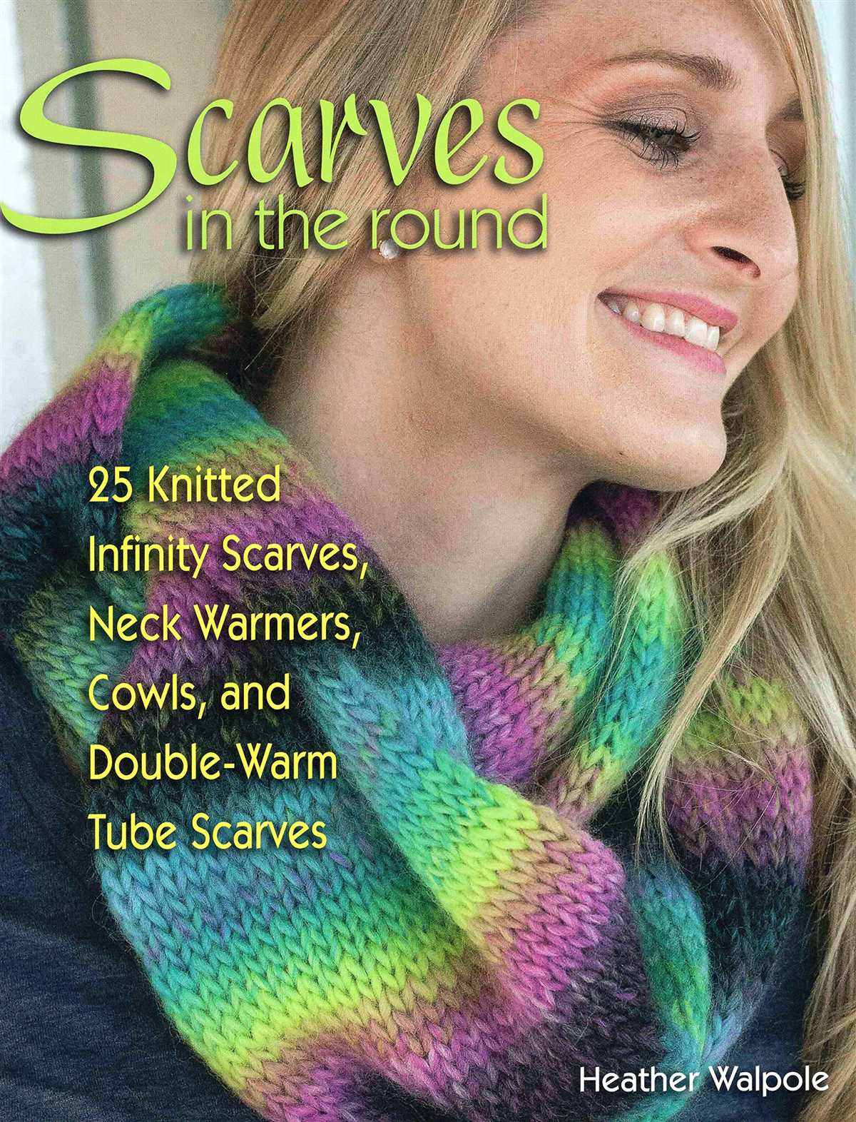 Lightweight infinity scarf knitting pattern