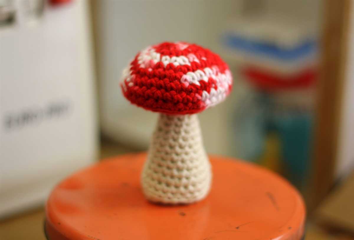 Mushroom knitting pattern free