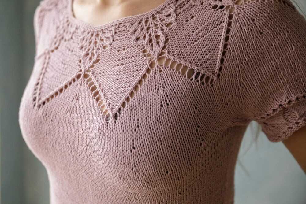 Knitted top pattern