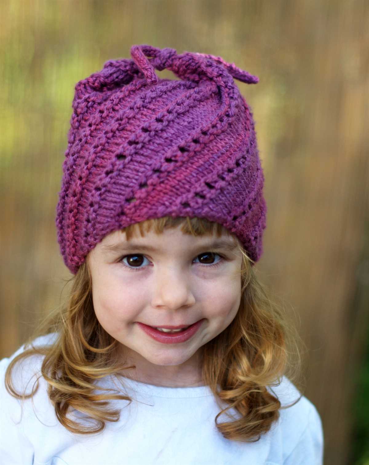 Mini hat knitting pattern
