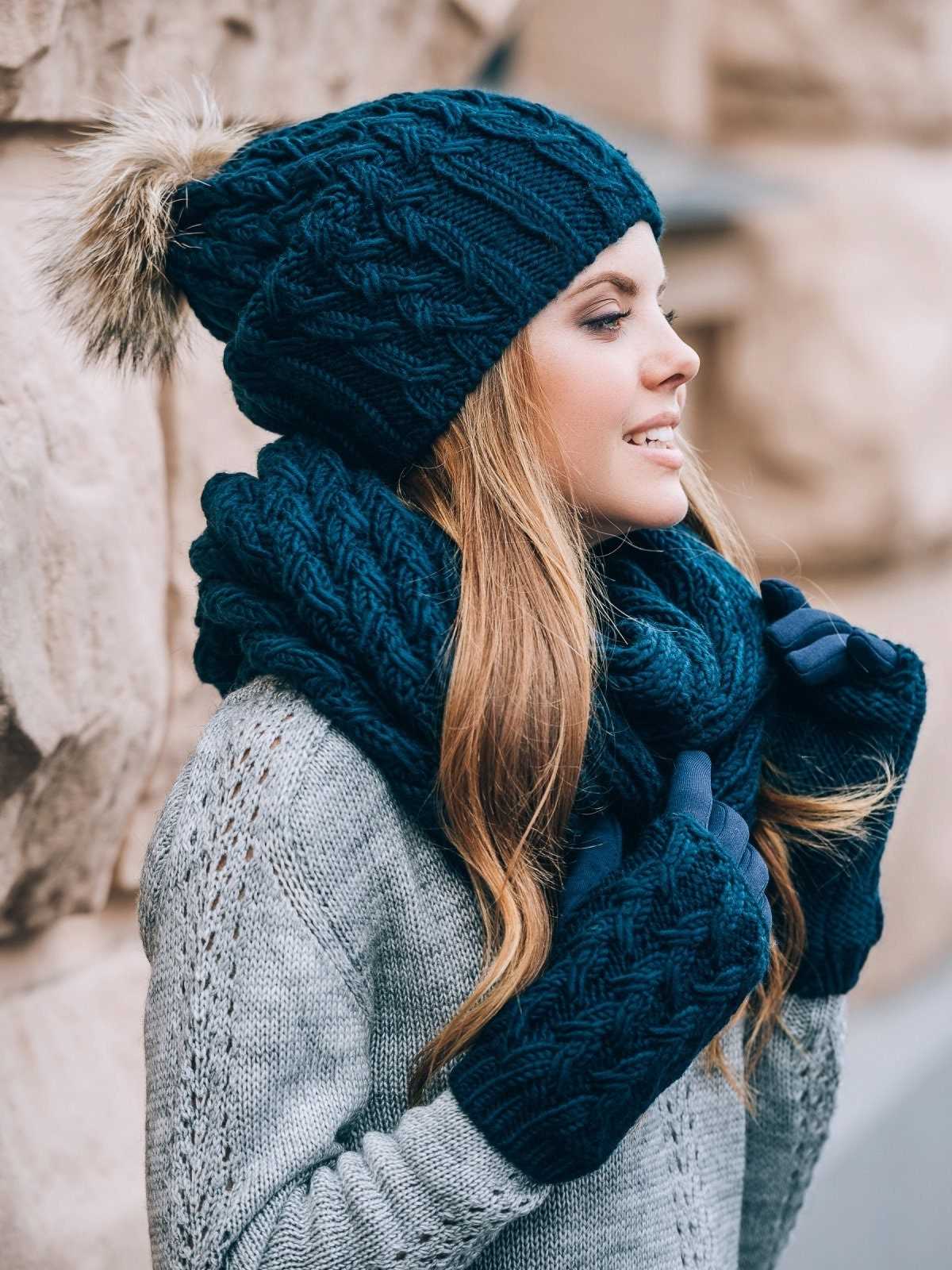 Womens winter hat knitting patterns