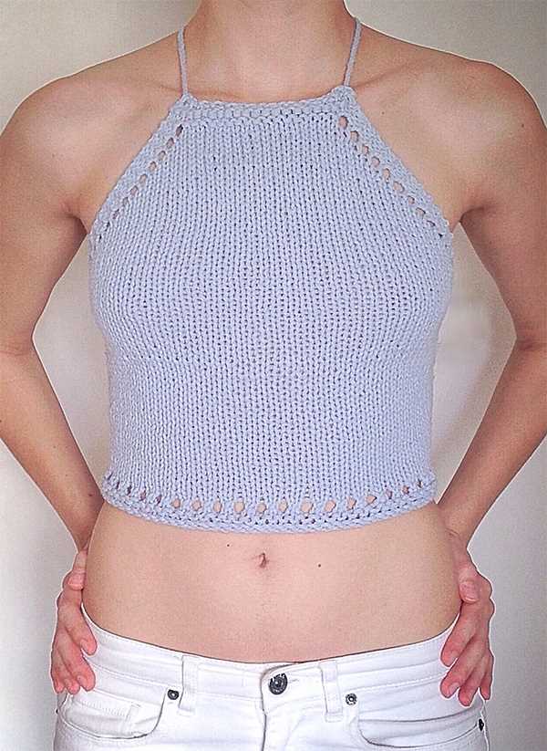 Knit camisole pattern