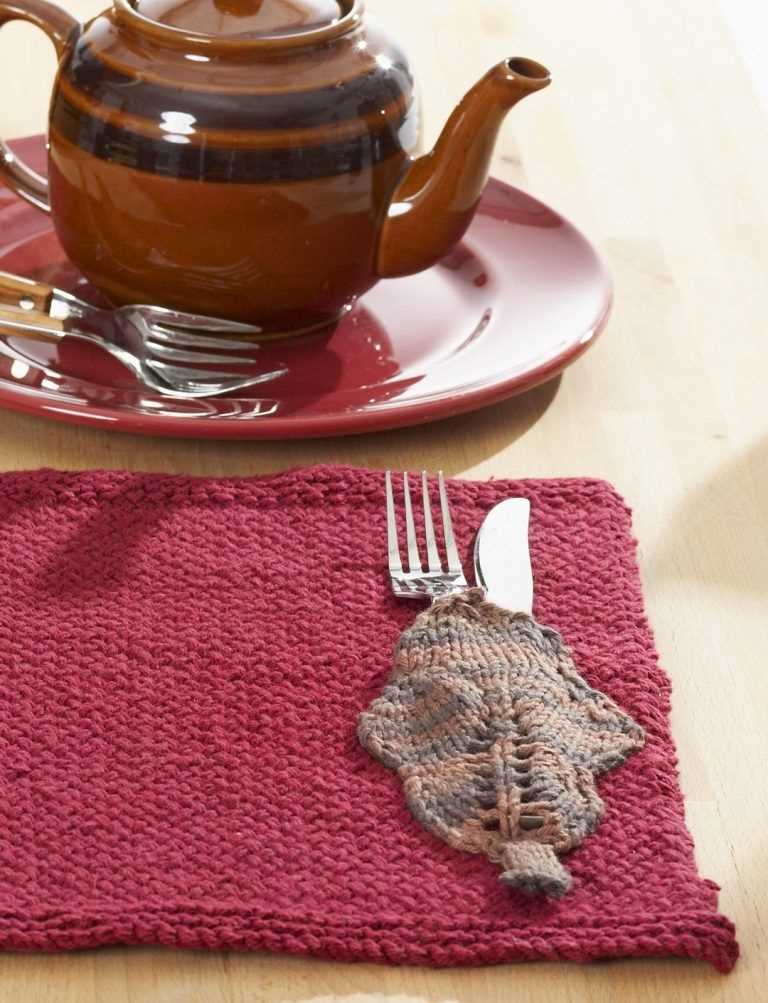 Easy knit placemat patterns
