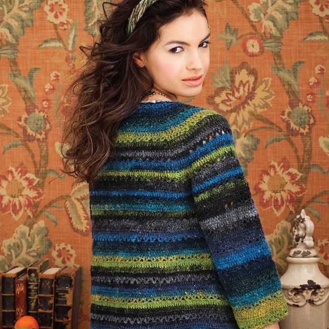 Boxy cardigan knitting pattern