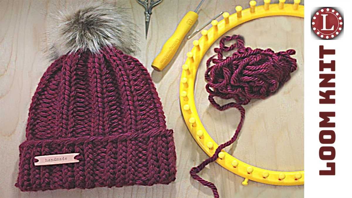 Stylish and Easy Knit Quick Loom Hat Patterns Knit quick loom hat patterns
