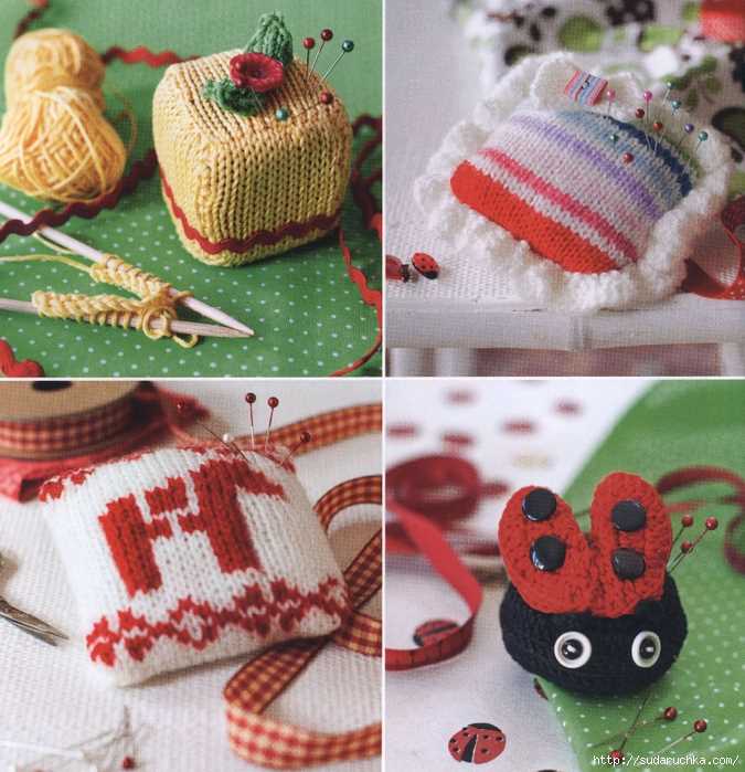 Free knitted pincushion patterns to download