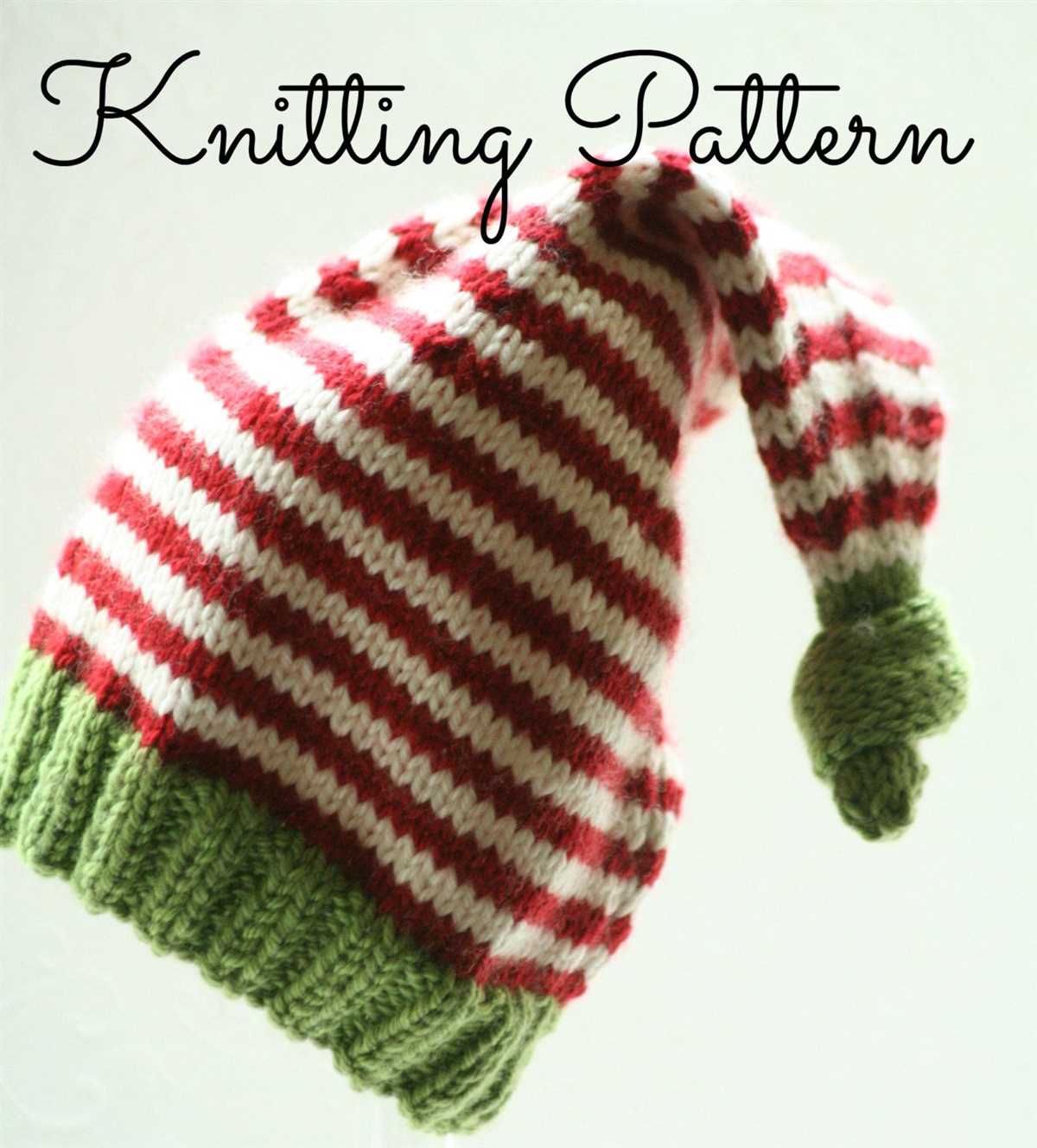 Free knitting pattern christmas elf hat