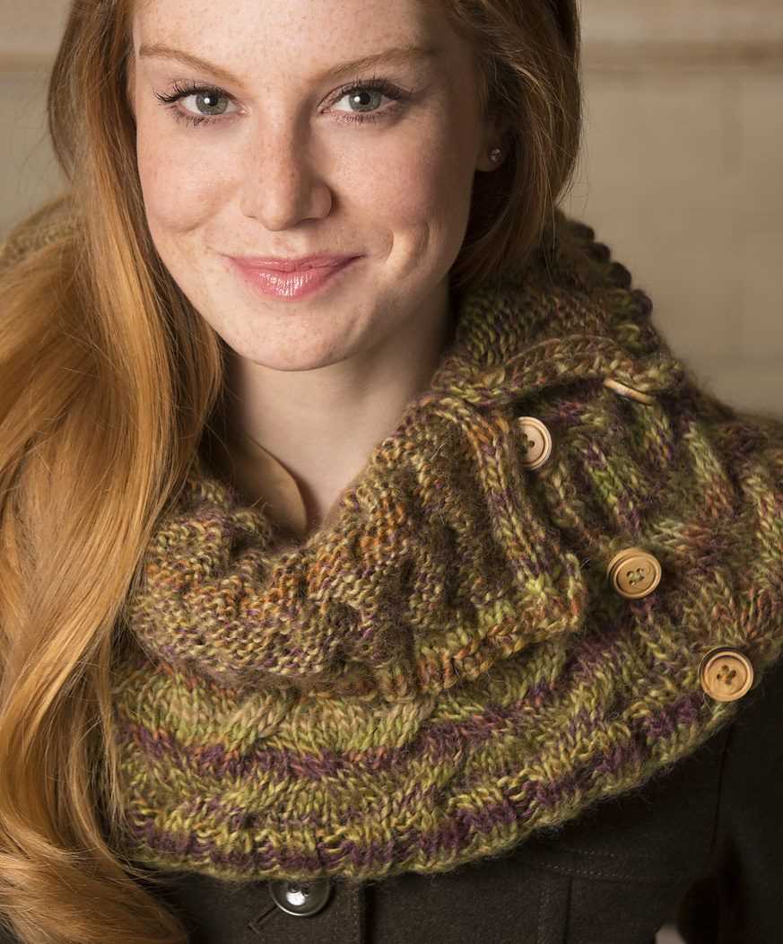 Long snood knitting pattern