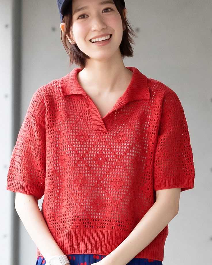 Polo shirt knitting pattern