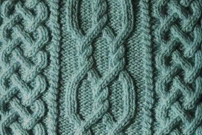 Knitting cable pattern