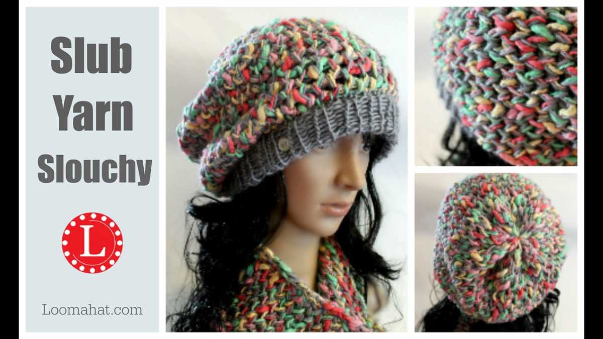 Knitted hat patterns using chunky yarn