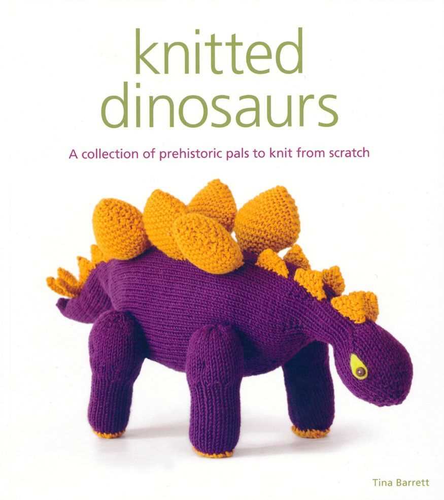 Knit dinosaur pattern