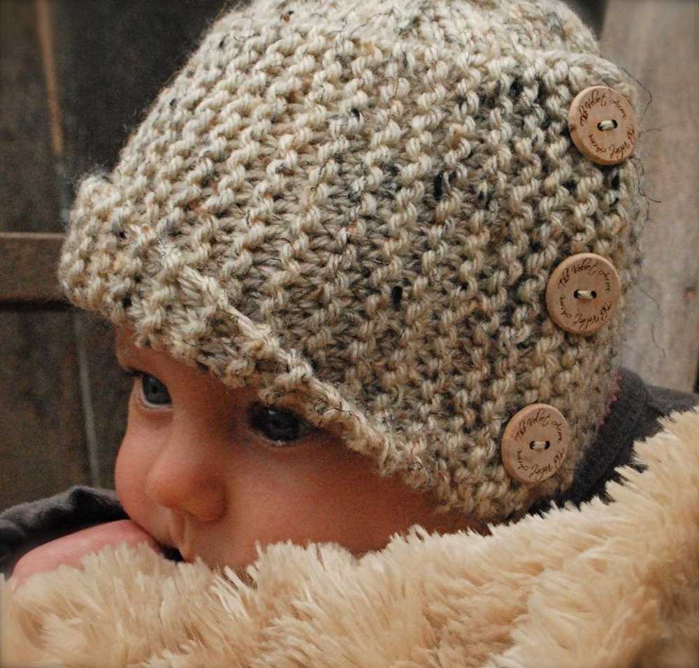Child knitted hat pattern free
