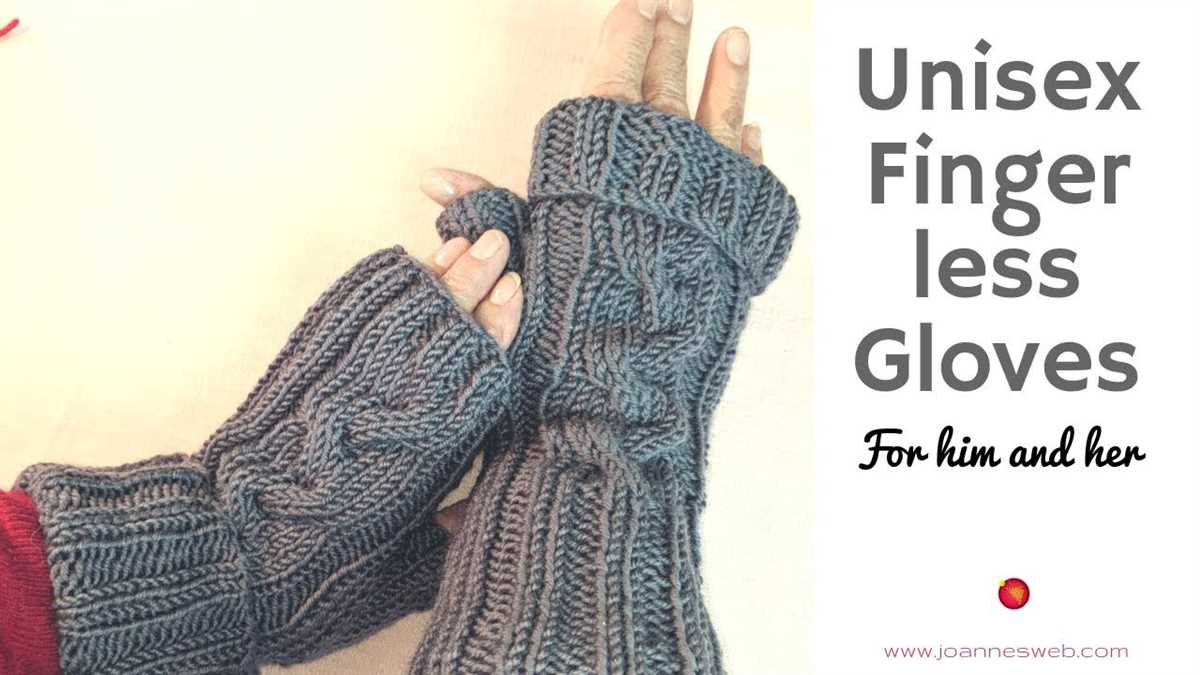 Fingerless gloves patterns to knit free easy