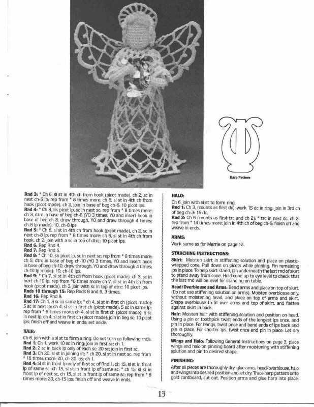 Angies angels knitting patterns