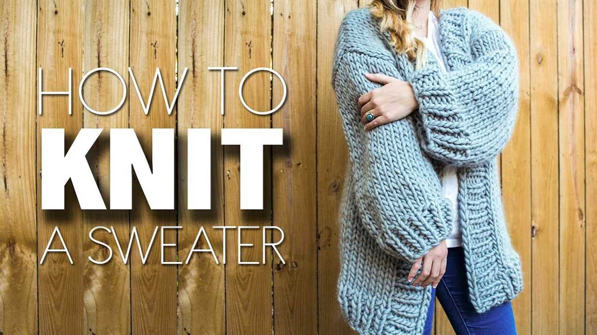 Long chunky cardigan knitting pattern