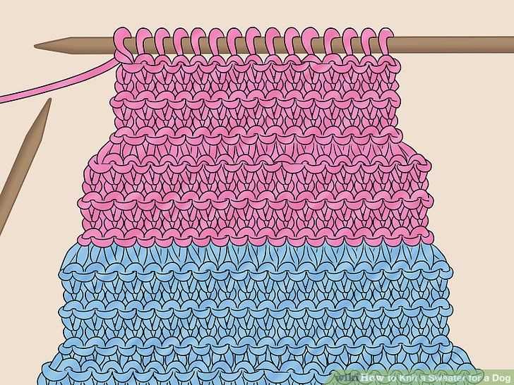 Easy pattern for knitted dog sweater