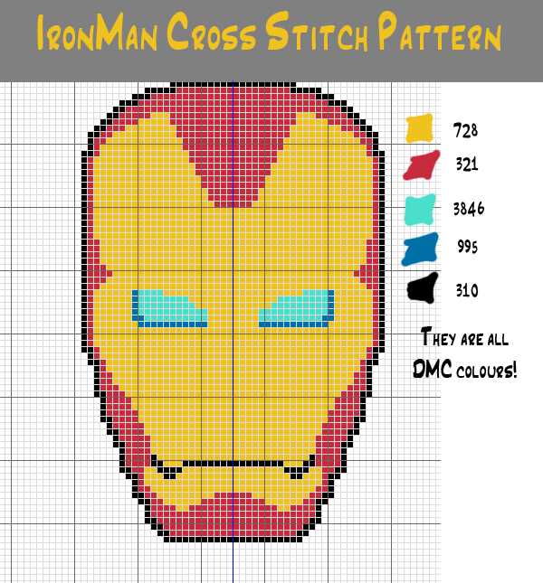 Iron man knitting pattern